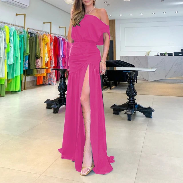 Vestido Royal - Elegante Sofisticado Primavera Verão