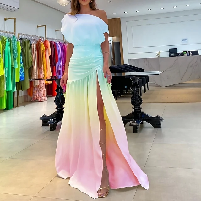 Vestido Royal - Elegante Sofisticado Primavera Verão