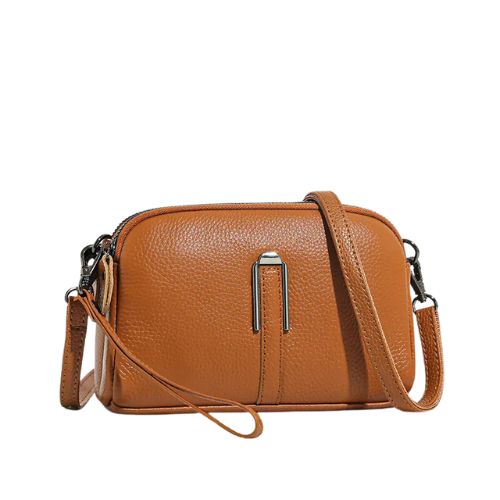 Bolsa Feminina Transversal de Couro Amanda