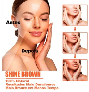 [PAGUE 1 LEVE 2 ] Shine Brown - Creme Acelerador de Bronzeamento