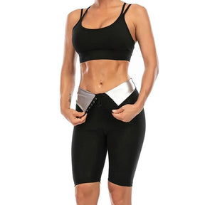 Bermuda Legging Efeito Sauna Shaper Modeladora Emagrecimento Queima Gordura