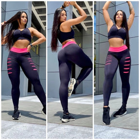 FitStyle - Conjunto Elegance Legging e Top Fitness