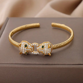 Pulseira Feminina Leopardo