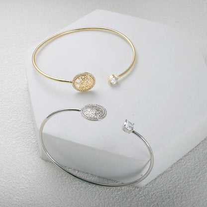 Pulseira Zircônia Árvore da Vida