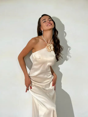 Vestido Cetim Rafaela