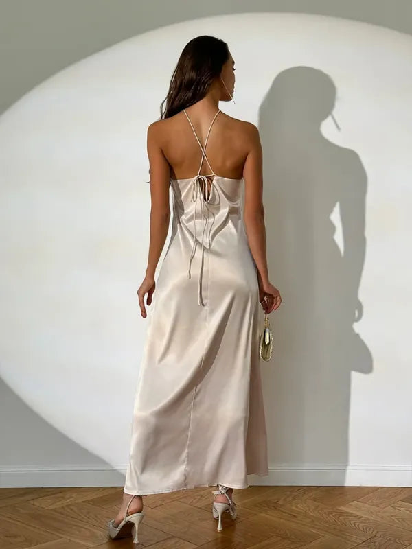 Vestido Cetim Rafaela